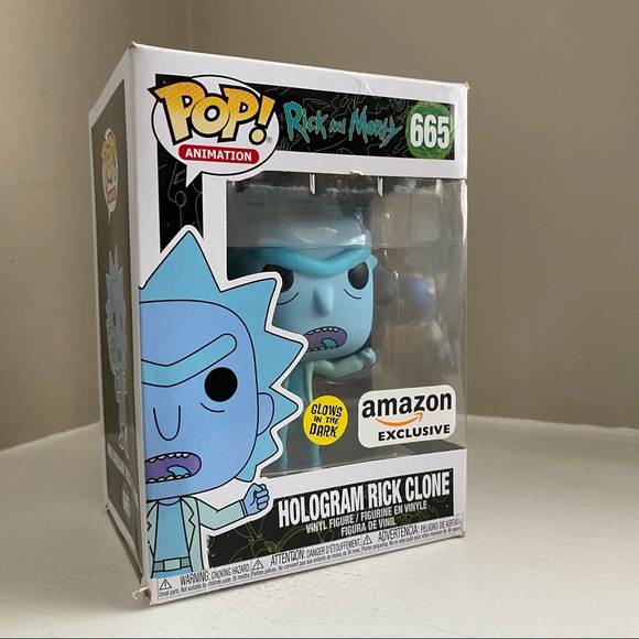 Funko Other - Funko Pop Rick & Morty Hologram Rick Clone